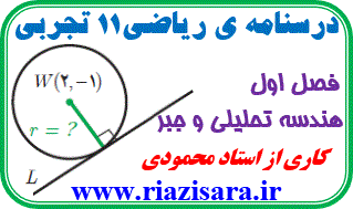هندسه تحلیلی و جبر