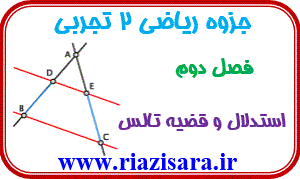 استدلال و قضیه تالس